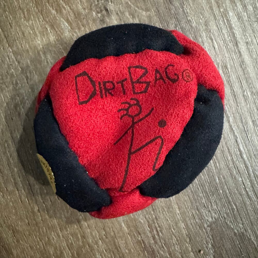 DirtBag Suede Footbag Hacky Sack, Authentic